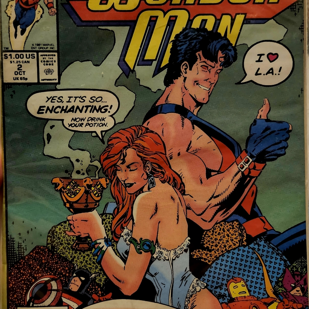 2 comics marvel wonder woman the crazy 8 and wonder woman guest star avengers